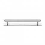 M Marcus Heritage Brass Hexagonal Design Cabinet Pull with Plate 160mm Centre to Centre